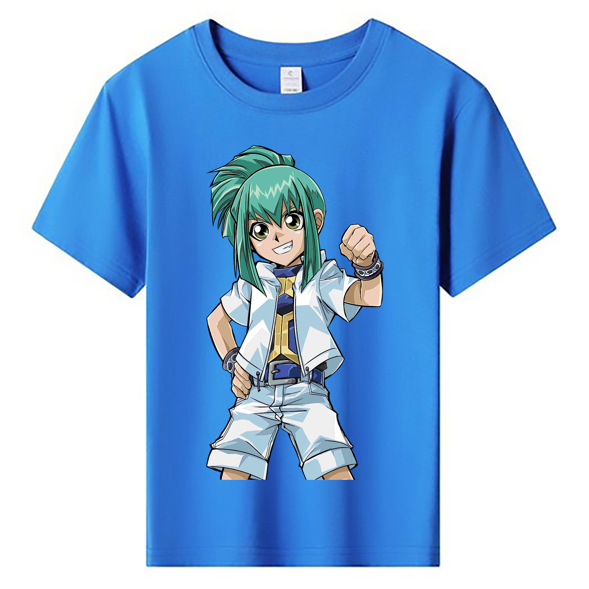 （画像用） 遊☆戯☆王 Yu-Gi-Oh! 綿100％キッズTシャツ（フロントプリント）